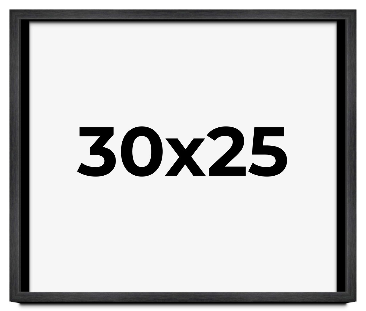 Minimalist Grey Picture Frame - UV Acrylic, Backing Board, Hanging Hardware Included